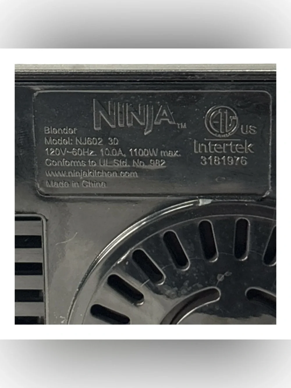 Ninja Pro System 1100 Motor Base Only & Dough Station NJ602 Blender Working